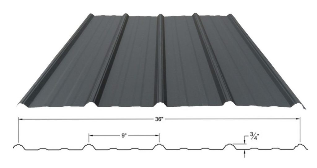Parallel Rib Metal Siding and Roofing | Metal Exteriors
