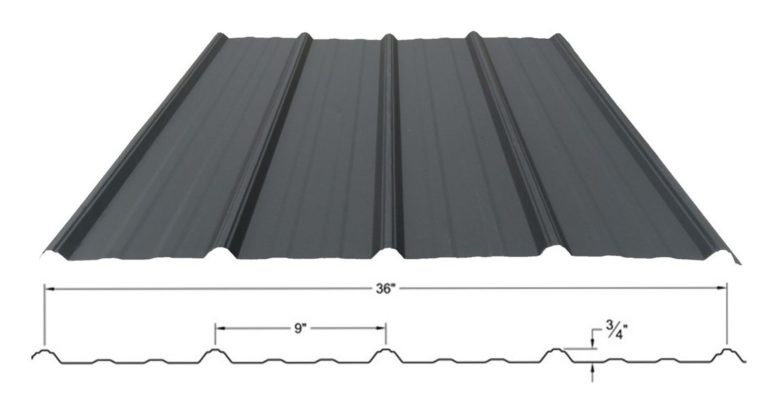 parallel rib metal panels