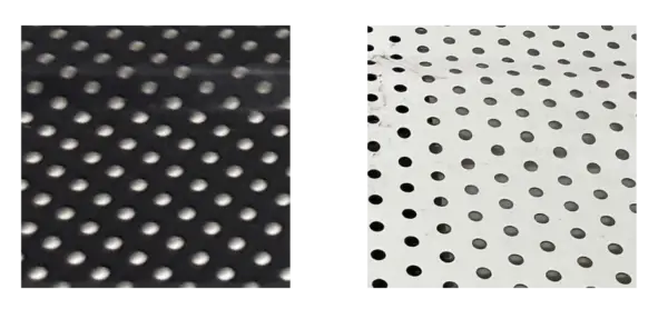 Perforated Liner Panel Samples