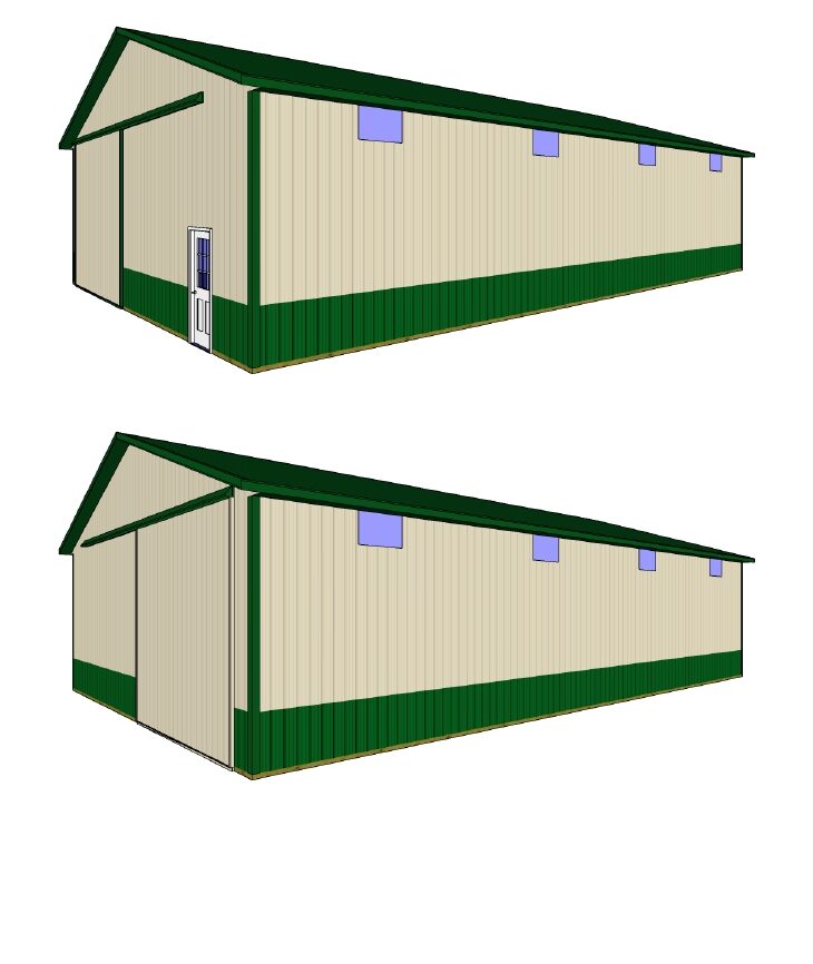 Post Frame Buildings and Packages Metal Exteriors