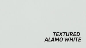 Textured Alamo White CXW1Y68815 metal roofing color sample - 26 GA Metal Exteriors