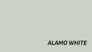 Alamo White XW3S66335 metal roofing color sample - 26 GA Metal Exteriors