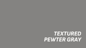 Textured Pewter Gray CSAOW68805 metal roofing color sample - 26 GA Metal Exteriors