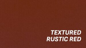 Textured Rustic Red CSROW68813 metal roofing color sample - 26 GA Metal Exteriors