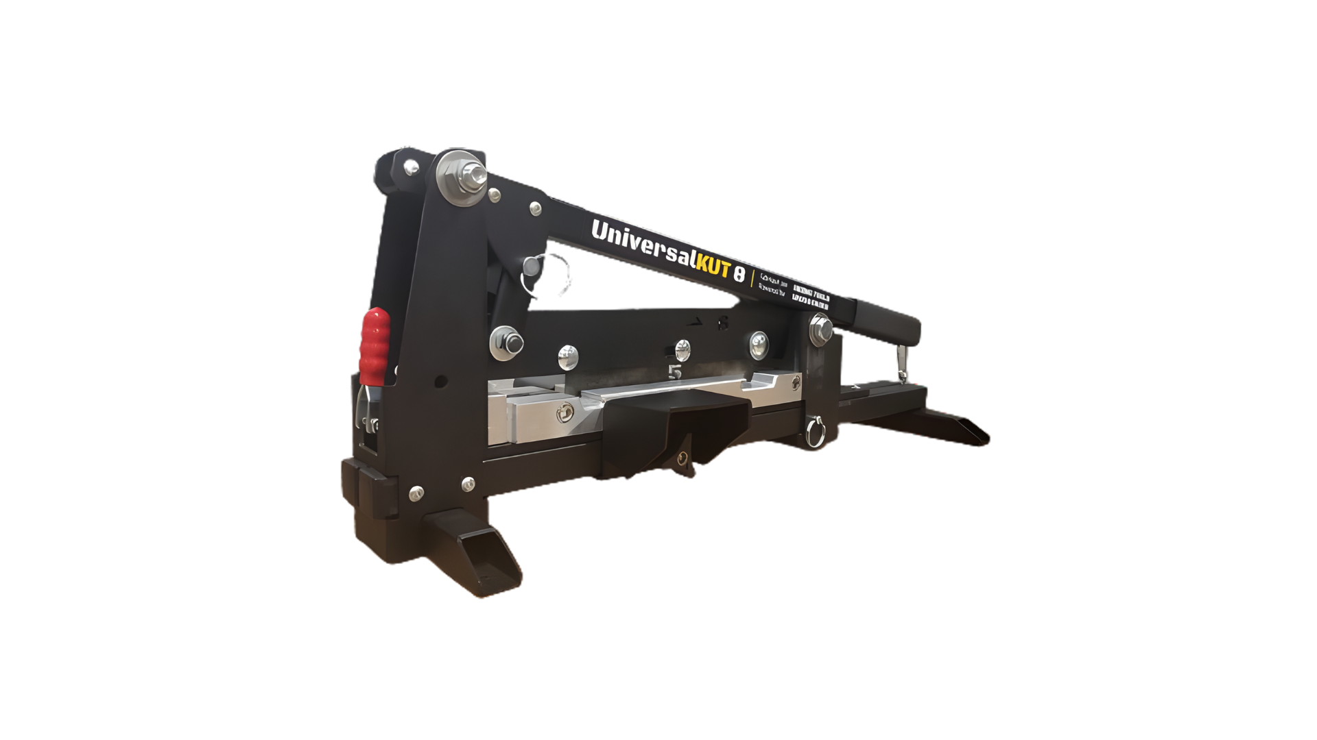 STI UniversalKut 8 metal shear with handle pressed down in cutting position