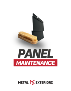 Panel Maintenance cover page for cleaning and maintance