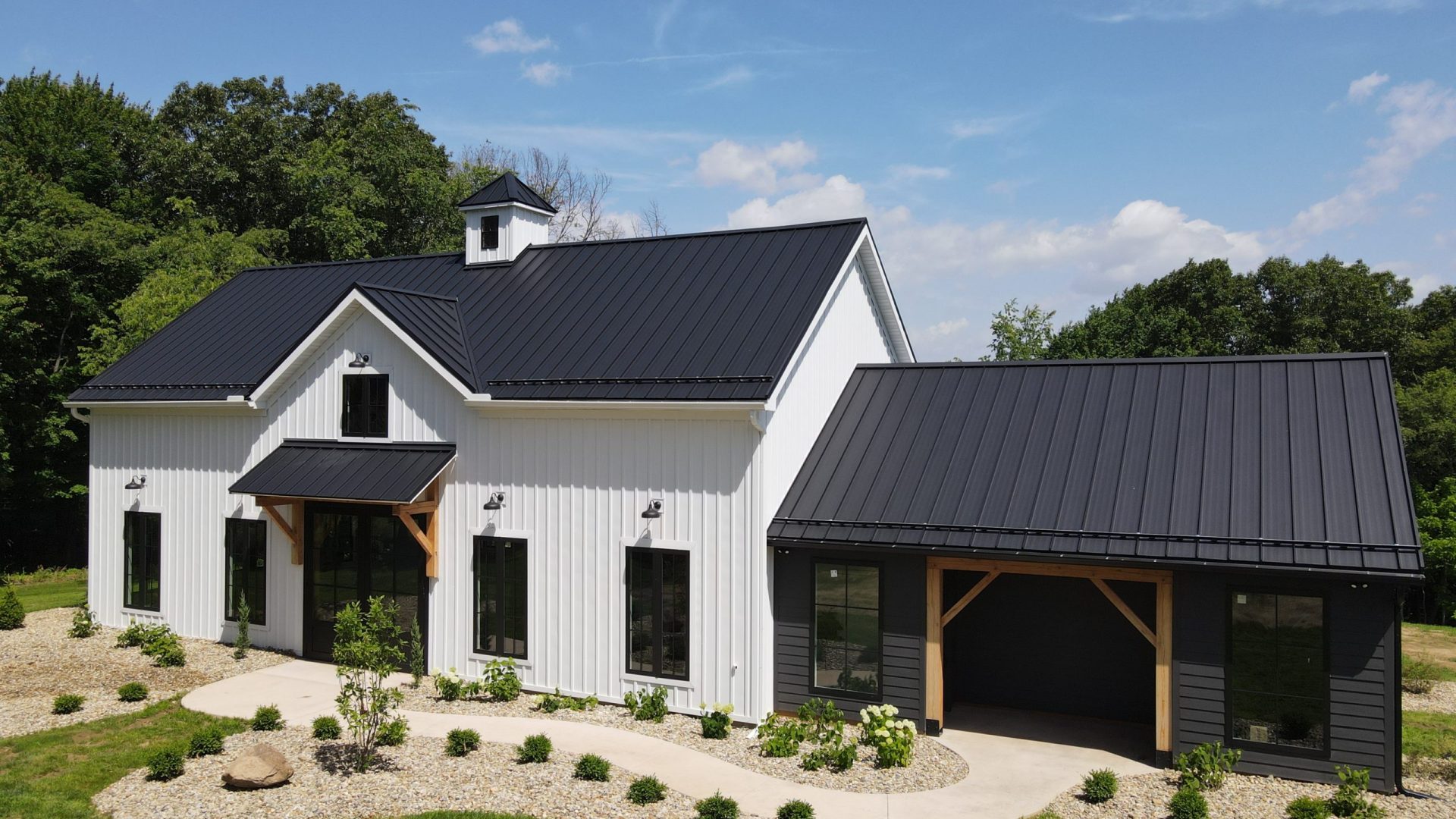 Metal exteriors roofing